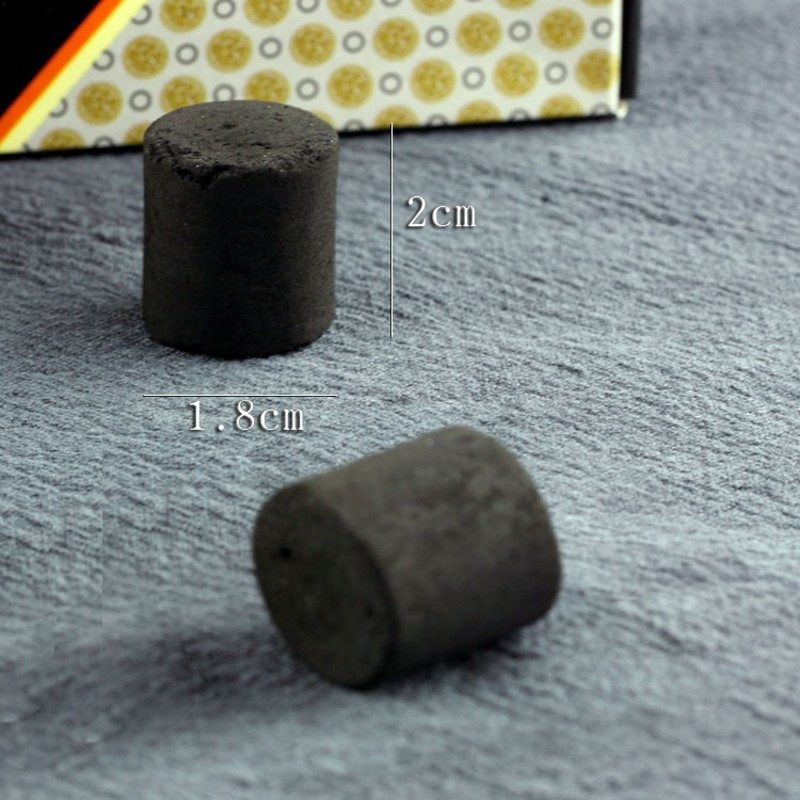 香碳 隔火熏香空薰碳养炉炭香煤 香饼香炭团30粒香道用品用具香薰
