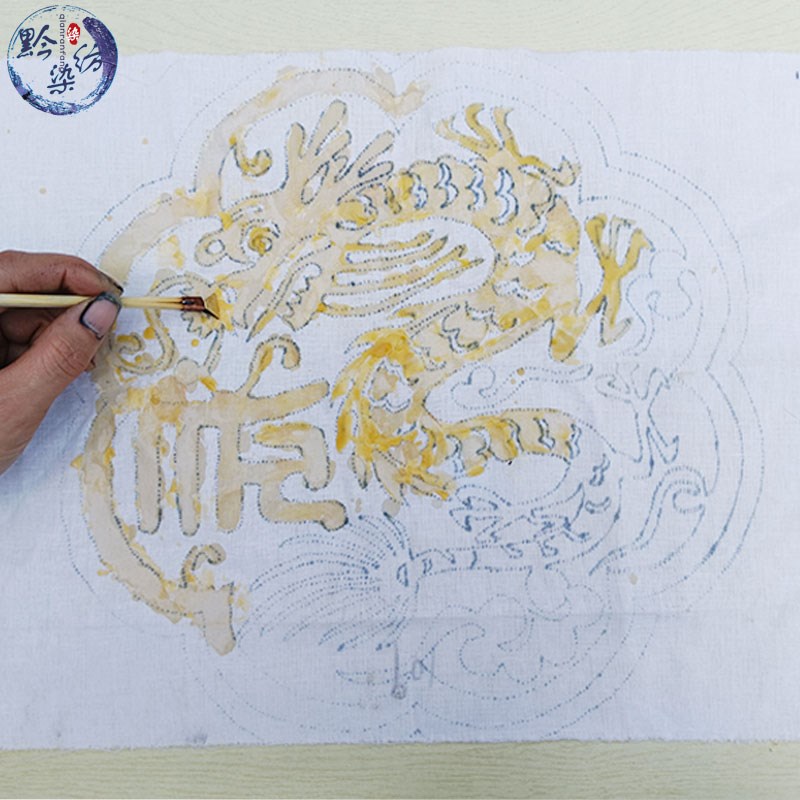 手工蜡染工具材料包蜡染刀三角蜡刀铜刀蓝K靛染料蜡刀画笔蜡染套