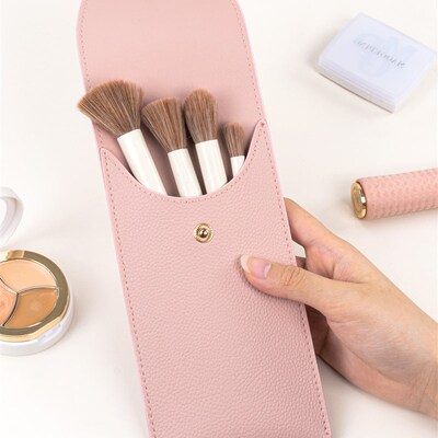 笔刷包化妆刷收纳袋便携式眉笔眼线笔眼影M刷收纳大容量通勤出行