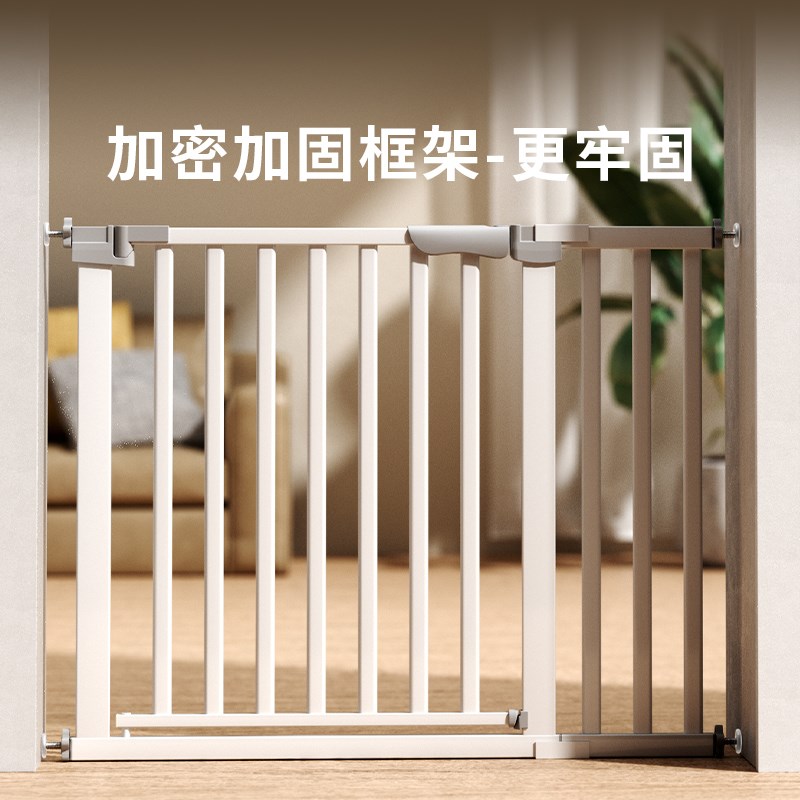 楼梯防护栏儿童安全门围栏婴儿拦门护栏宝宝挡门口厨房.宠物栅栏