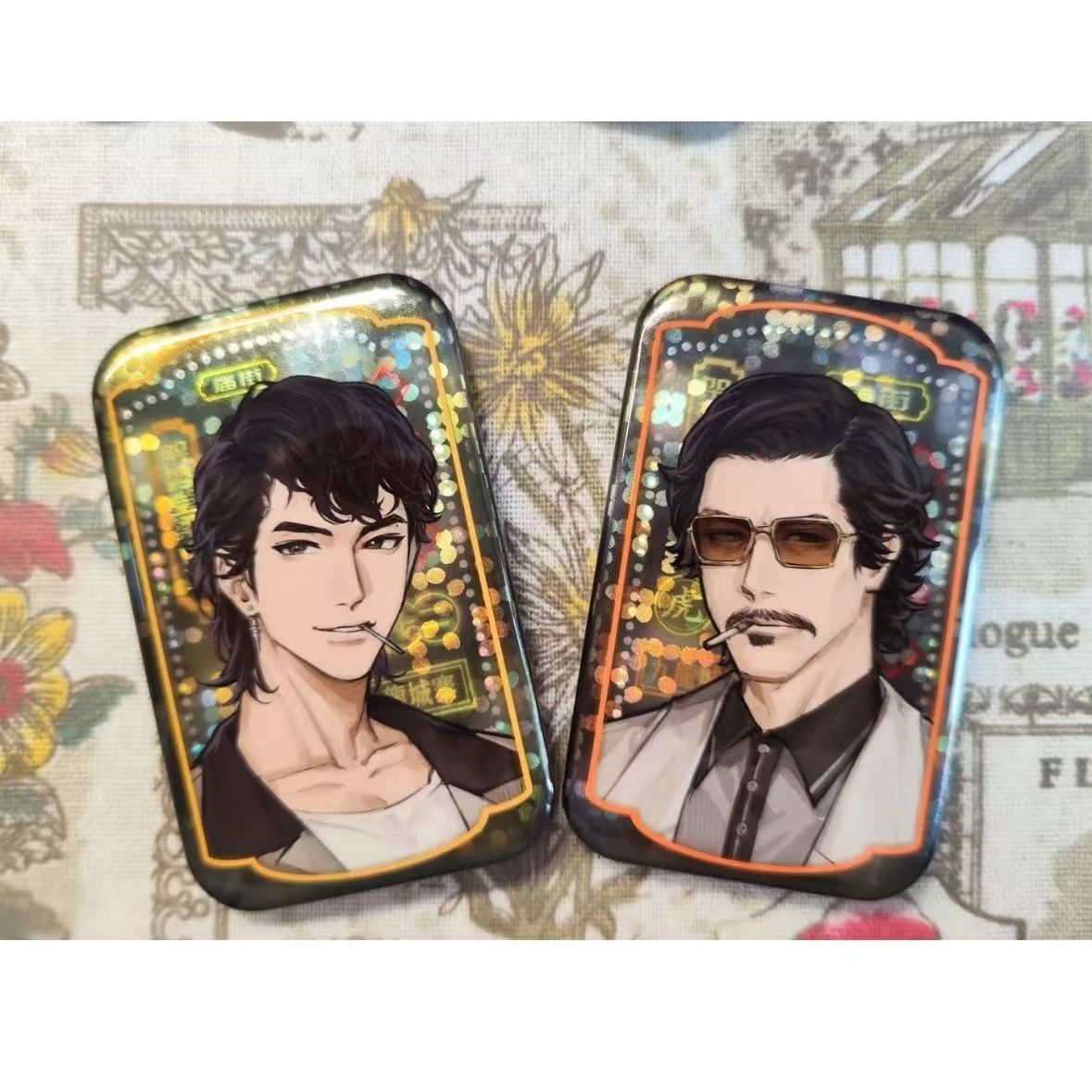 九龙城寨之围城周边徽章tiger哥十二少龙卷风信一吧唧徽章谷子