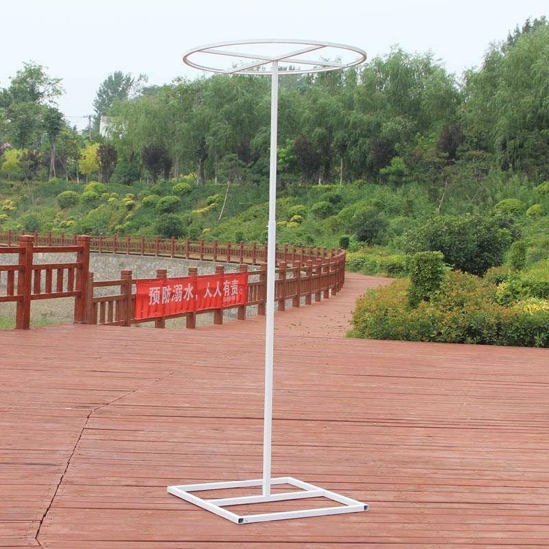 婚圆环庆道具线帘圆环吊环架子圆铁艺花伸环路形舞台装饰立杆引缩