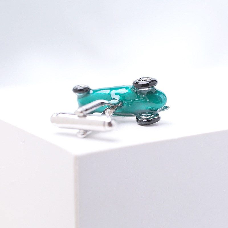 柜上2000!六月男人 手工制法式袖扣男士袖钉衬衫袖口扣 50赛车