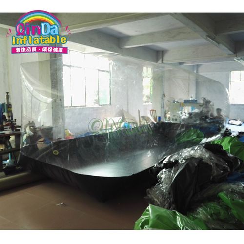 充气展览停车衣车罩帐篷透明泡泡屋露天帐篷展销方形帐篷气模定制