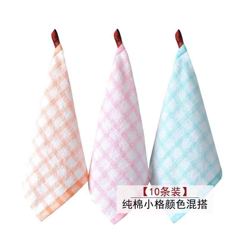 全棉小方毛巾儿童四方方巾方形手帕家用毛巾柔软吸汗吸水不掉毛