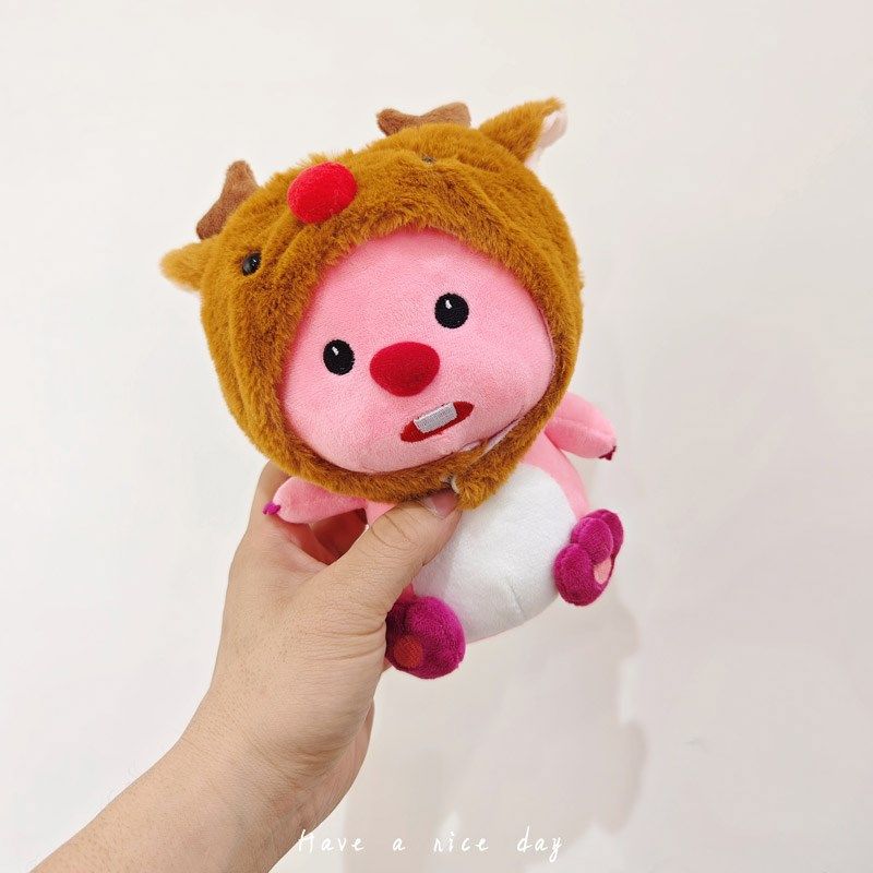 小海狸LOOPY公仔儿童变装露比玩偶蜜蜂可爱麋鹿布娃娃毛绒玩具女,玩具/童车/益智/积木/模型,毛绒/玩偶/公仔/布艺类玩具,淘宝优惠券,粉丝福利购,淘宝优惠卷