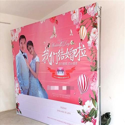 婚庆道具庆典灯布广告布喷绘布背景安装用品桁架拉簧拉勾弹力挂钩