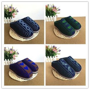 毛线拖鞋成品纯手工编织鞋拖鞋冬季男女儿童保暖防滑耐磨居家棉鞋