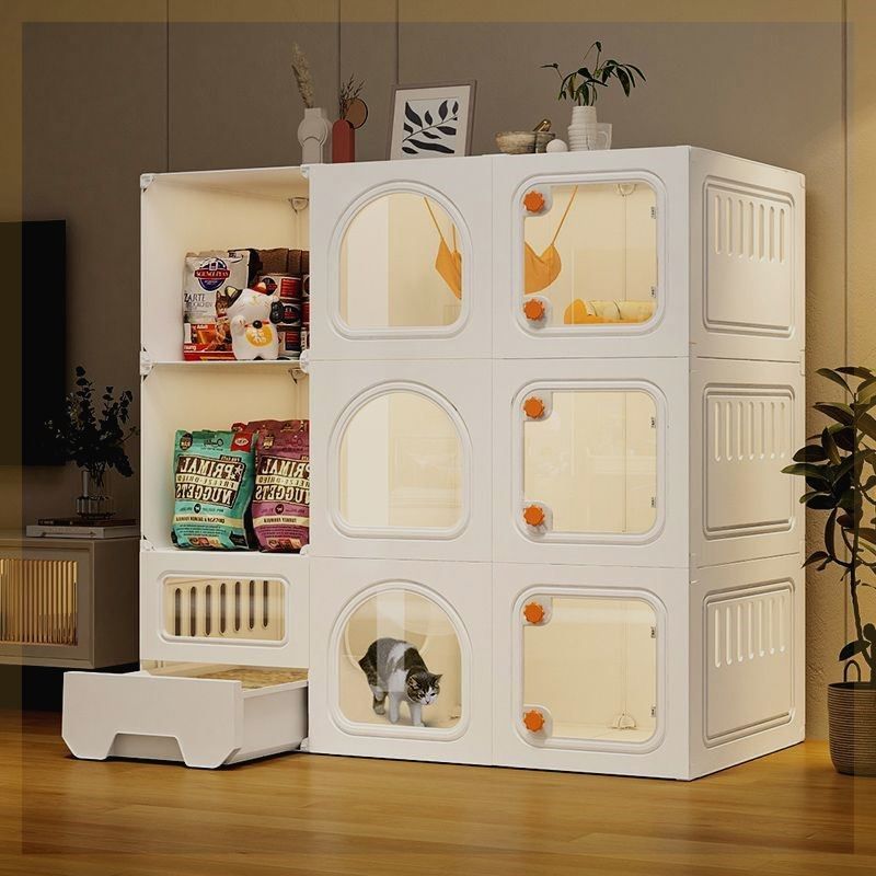 猫笼子家用室内小户型厕所猫砂盆猫窝一体猫咪别墅猫屋不占地空笼,宠物/宠物食品及用品,猫笼子/猫别墅,淘宝优惠券,粉丝福利购,淘宝优惠卷