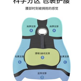 久坐护腰靠垫办公室腰靠腰枕办公椅车用座椅靠背垫孕妇腰垫靠背垫
