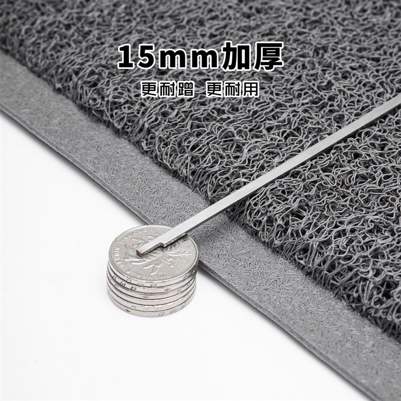 商用地垫定制logo店名商场超市室外门口地毯定做图案尺寸印字脚垫