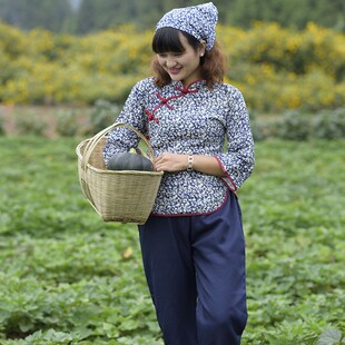 手工竹编竹篮竹筐竹篓手提篮鸡蛋买菜大竹篮子舞蹈道具船型竹提篼