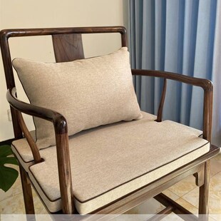 定制异型棕c垫椅垫红木实木沙发圈椅太师椅椅子茶椅防滑卡口坐垫