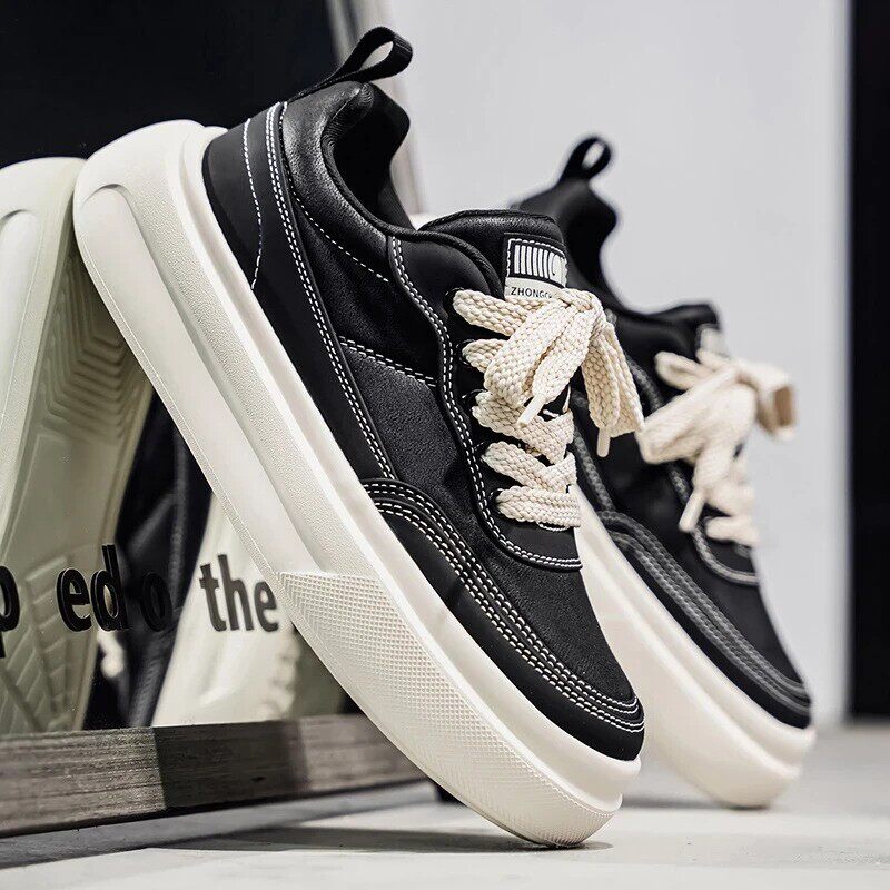 万载昌锋优品高品质男士增高板鞋秋冬季休闲运动百搭软底时尚潮鞋