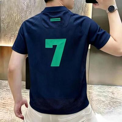 师凯服饰Amphelisia夏季新款男士潮流帅气时尚休闲百搭痞帅圆领