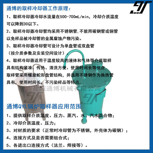 TR4冷却器 TR3取样冷却器选型