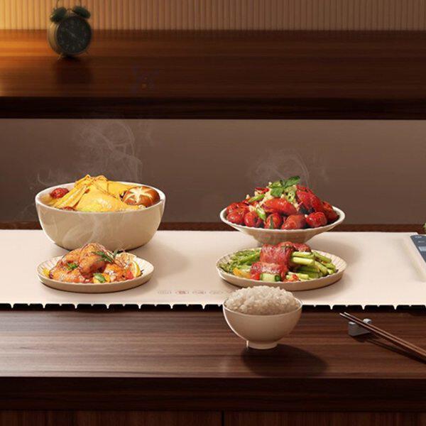 1个 颜色:如图色 材质:硅胶 欧规 AC220V 家用暖菜板 多功能餐