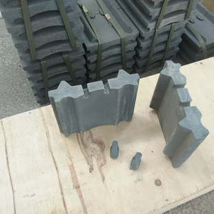 抗折试验炉滑轨底板压棒 重结晶碳化硅滑板陶瓷高温抗折滑板压棒