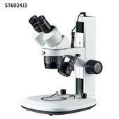 ST6024J3体视显微镜10倍20倍30倍40倍双目两档变倍扇形立臂升降组