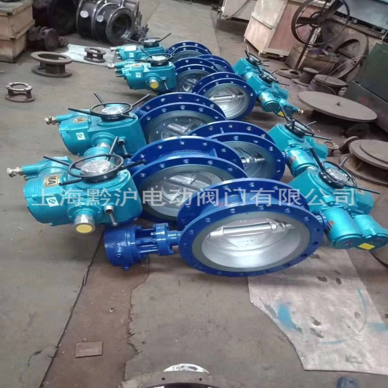 瓦斯蝶阀 瓦斯专用蝶阀 WSD4F-10Q DN300瓦斯阀 偏置板式国标蝶阀