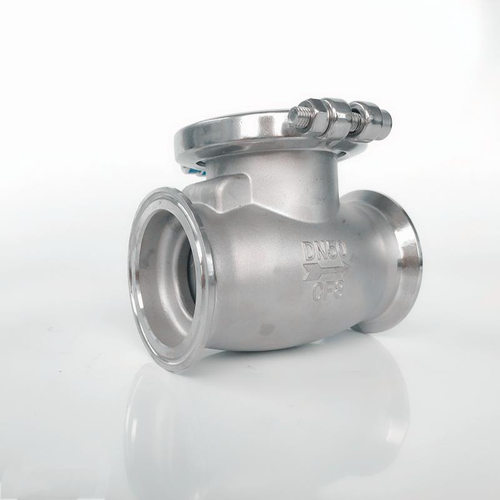 不锈钢快装止回阀/卡箍逆止阀 CF8 3寸DN80 温州