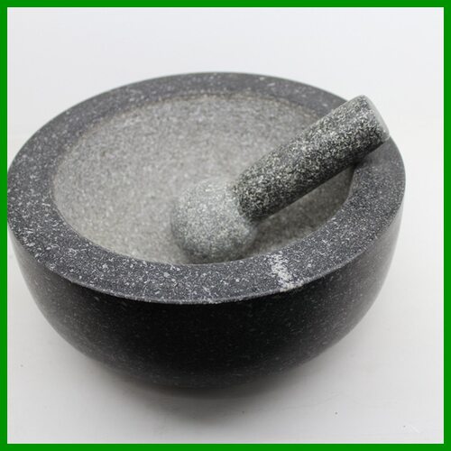 石臼 蒜臼 花岗岩石臼 mortar and pestle 捣蒜器石臼