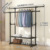 [Recommended + Strong Load-Bearing] Double Pole Upgraded Model + 2-Layer Storage Rack