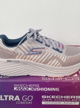 Skechers斯凯奇星迈女款运动跑步鞋针织舒适透气高回弹缓震129632