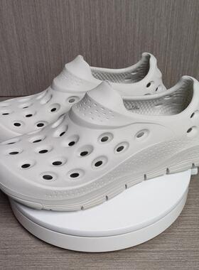 斯凯奇男鞋贝壳泡泡鞋夏季休闲透气洞洞鞋户外沙滩鞋243240