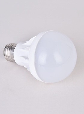 led灯泡E27螺口3W暖白黄5W节能灯E14超高亮家用b22卡口7W球泡单灯