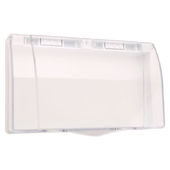 粘贴式 防水罩自粘插座防溅盒保护盖罩双86型防水盒二位开关插座