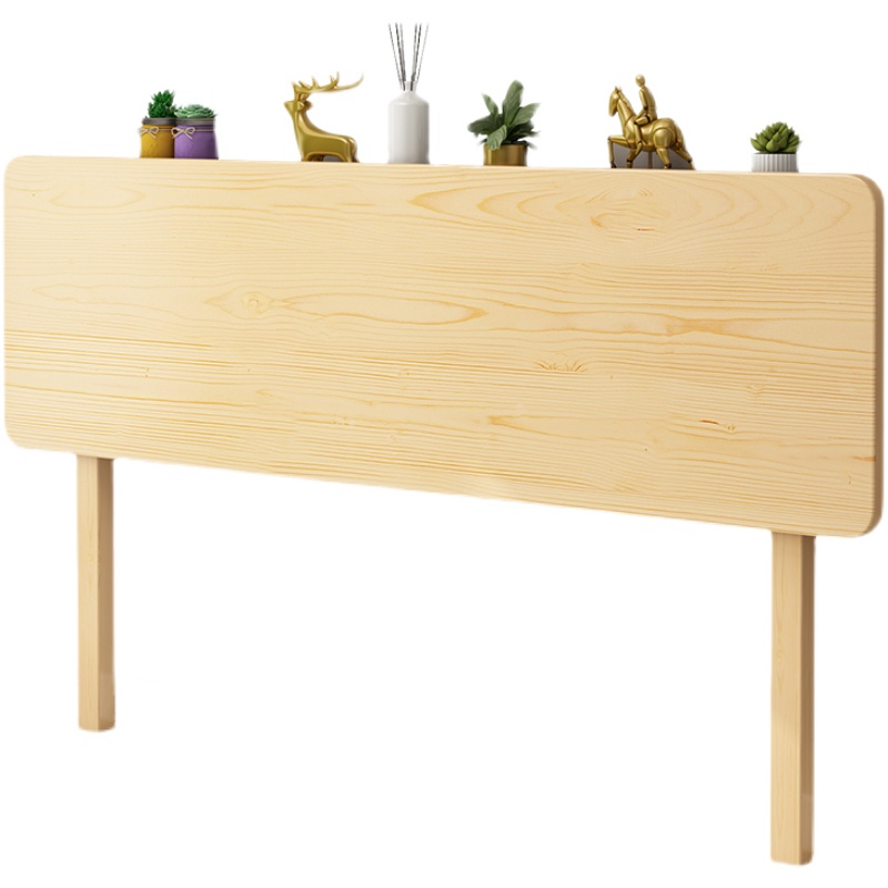 单买改造床头板超薄5cm实木床头1.8靠背板1.5经济型单双人榻榻米