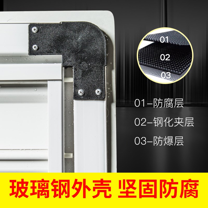 玻璃钢负压风机工业大排风扇工厂强力换气扇养殖除尘降温水帘风机