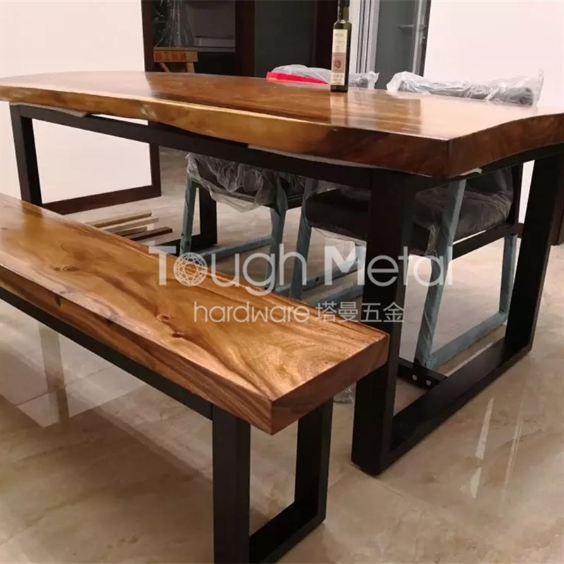 工厂定做餐桌架办公桌腿桌架会议桌工作台支架铁架子桌脚餐台脚