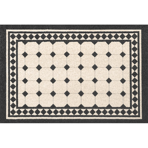 丝圈入户门地垫进门地毯法式简约客厅地板垫子家用大门口除尘脚垫