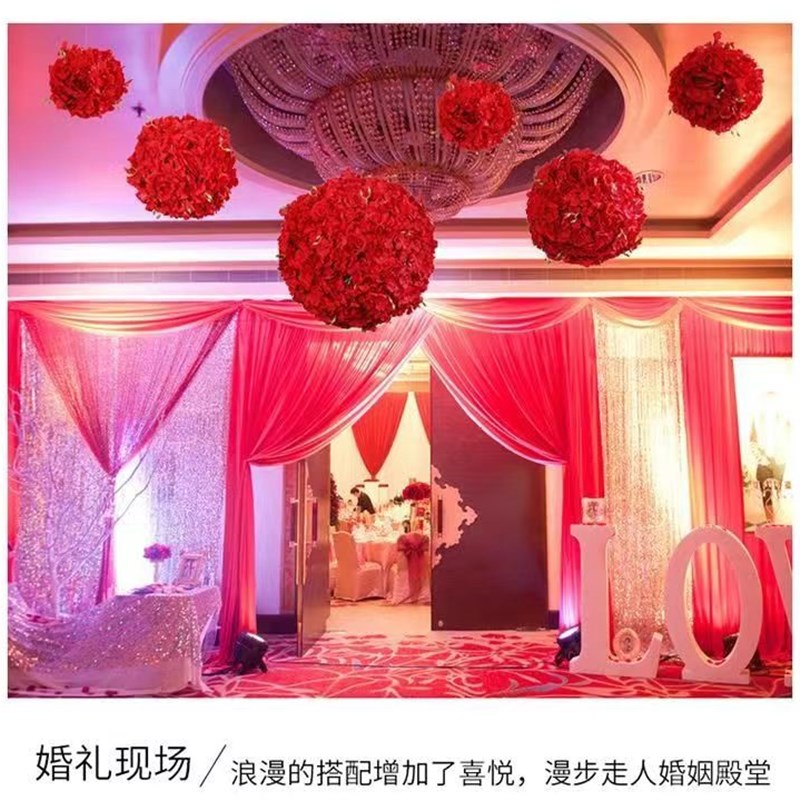 成品花球装饰挂饰婚礼装饰品吊球牡丹花球婚庆装饰布置婚礼布置