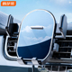 车载汽车手机支架2022年新款 钩锁导航车上内车用支撑竖出风口圆形