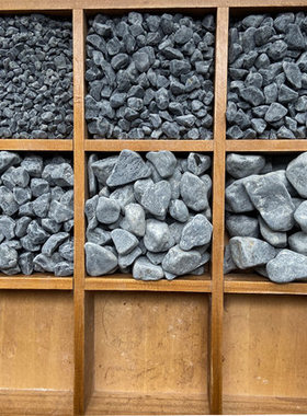 浙江砾石黑色白色砾石灰色砾石景观砾石水洗石枯山水庭院花园造景