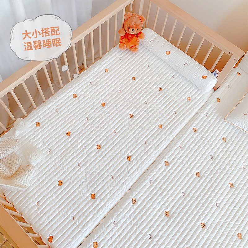 婴儿床笠纯棉a类宝宝床单加绒秋冬季床上用品儿童拼接床垫套罩,婴童用品,床单,淘宝优惠券,粉丝福利购,淘宝优惠卷