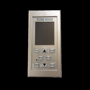 通风柜控制器英文款控制面板实验室控制器风阀控制器控制开关触摸