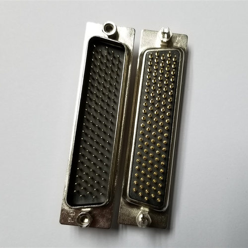 热卖高密度车针HDP104P公座电脑连接器 VGA104芯接口直插接插件座