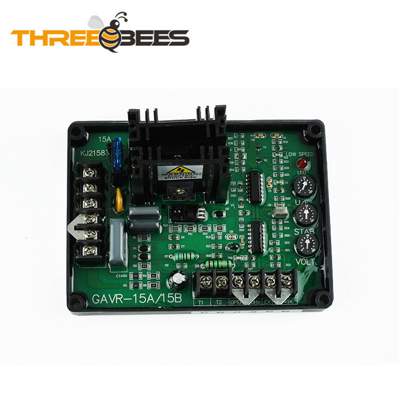 通用柴油发电机AVR GAVR-15B电压调节器自动励磁调压板