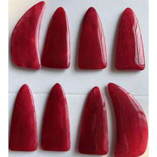 古筝指甲赞比亚红羊骨纯手工古筝用品