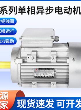 供应ML单相异步双值电动机B14纯铜机械设备电机10W-7500W