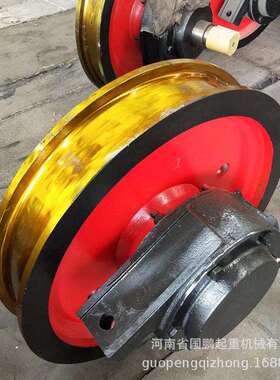 250-1000行车单双边主动被动轮龙门吊起重机轨道平车钢包车角箱轮