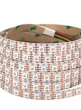 风蓝科技内置IC-WS2813-5050RGB 96灯 5V 智能断点续传全彩软灯条