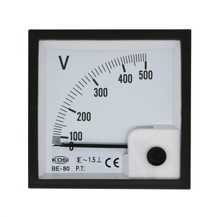 可替代6L2 指针式电柜电工仪表BE-80 AC500V 交流电压表