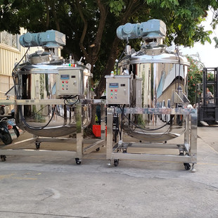 1吨不锈钢修护液搅拌机 3吨不锈钢搅拌罐 5吨L调配罐 配制罐