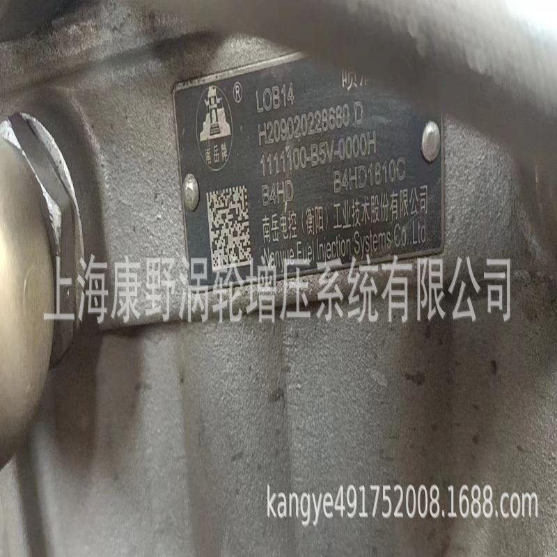 油泵B4HD1810C 1111100-B5V-0000H和1111100-B5V-HL10H B4HD1810D