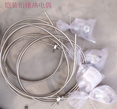 S型铠装铂铑WRPK-131 电热偶 6*1100mm高温3039材质